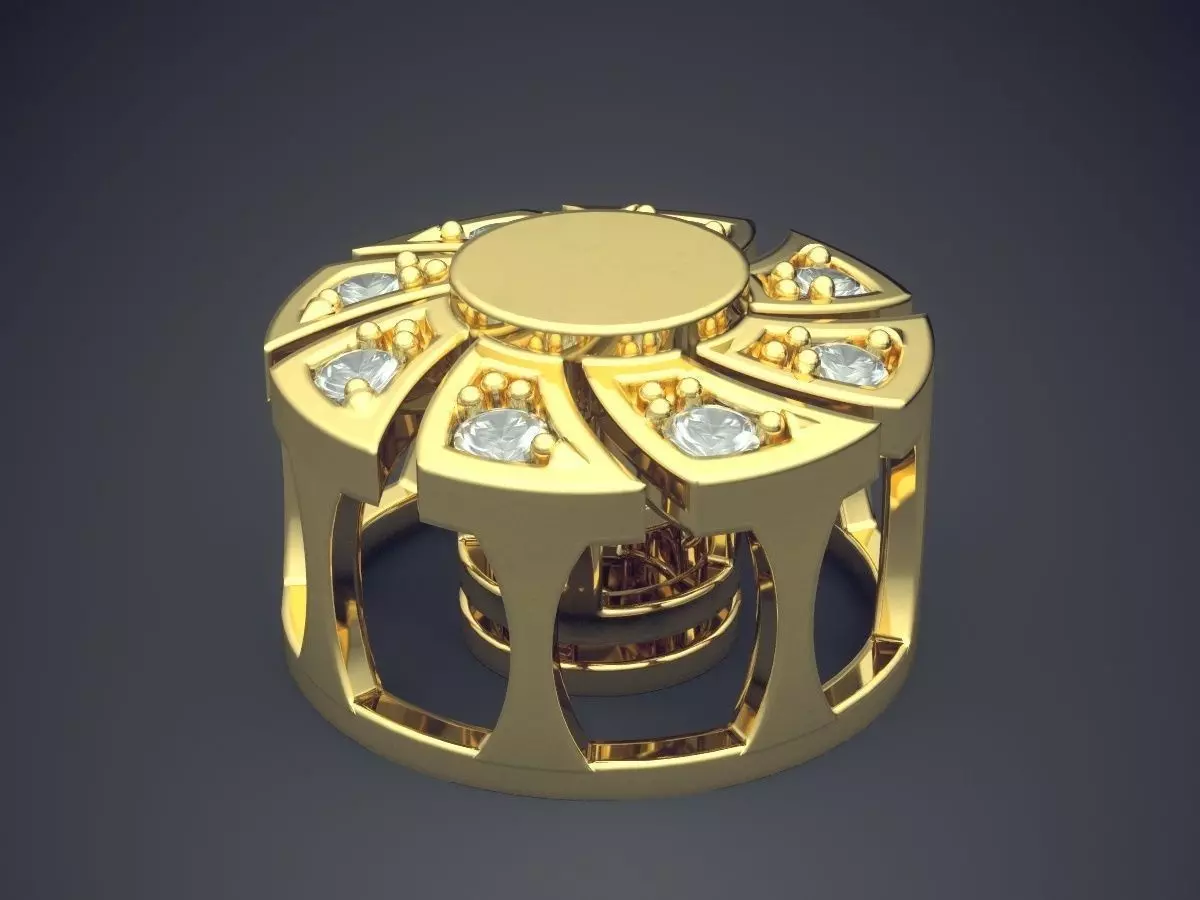 Pendant 2747 3D print model_0