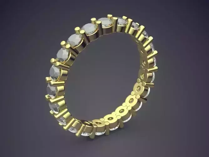 Ring Full Of Gems 2746 3D print model