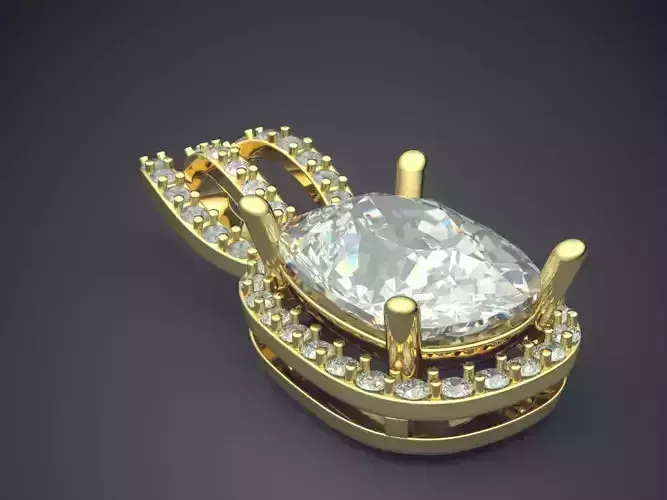 Full Of Diamonds Pendant 2743