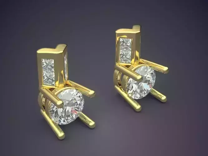 Earrings With Diamonds 2728