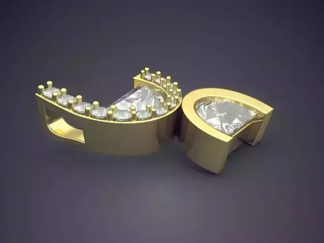 Pendant With Diamonds 2726