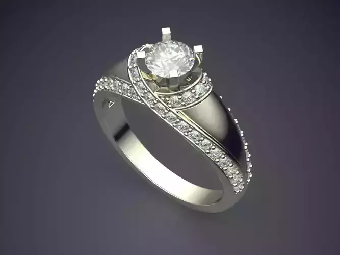 Ring With Diamonds 272