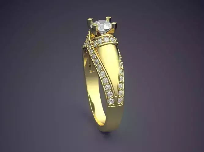 Ring With Diamonds 272