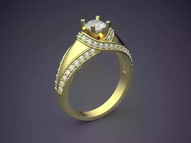 Ring With Diamonds 272