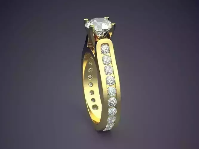 Ring With Diamonds 2626