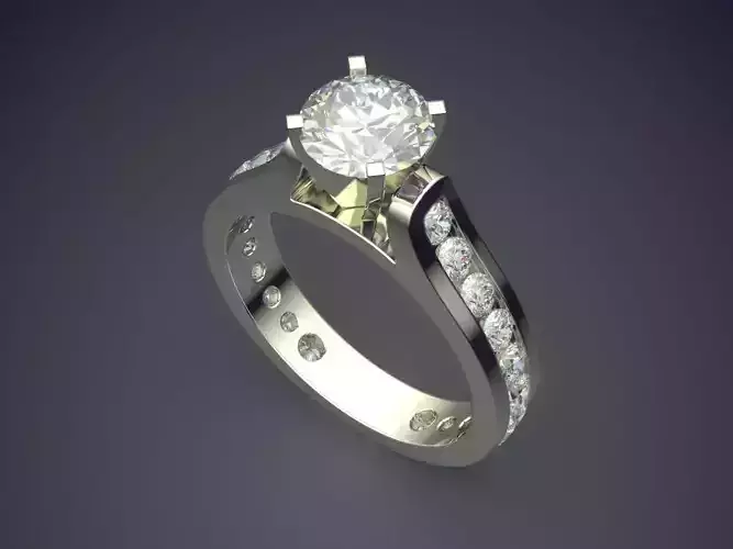 Ring With Diamonds 2626