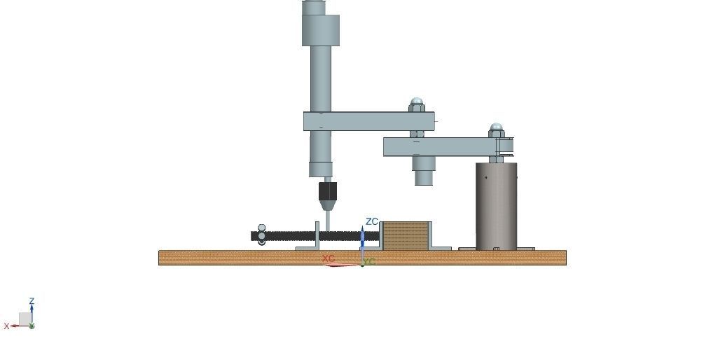 SCARA ROBOT Free 3D model_1