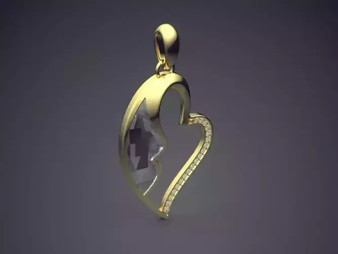 Heart Shape Pendant 261