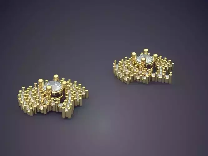 Earrings With Diamonds 2576