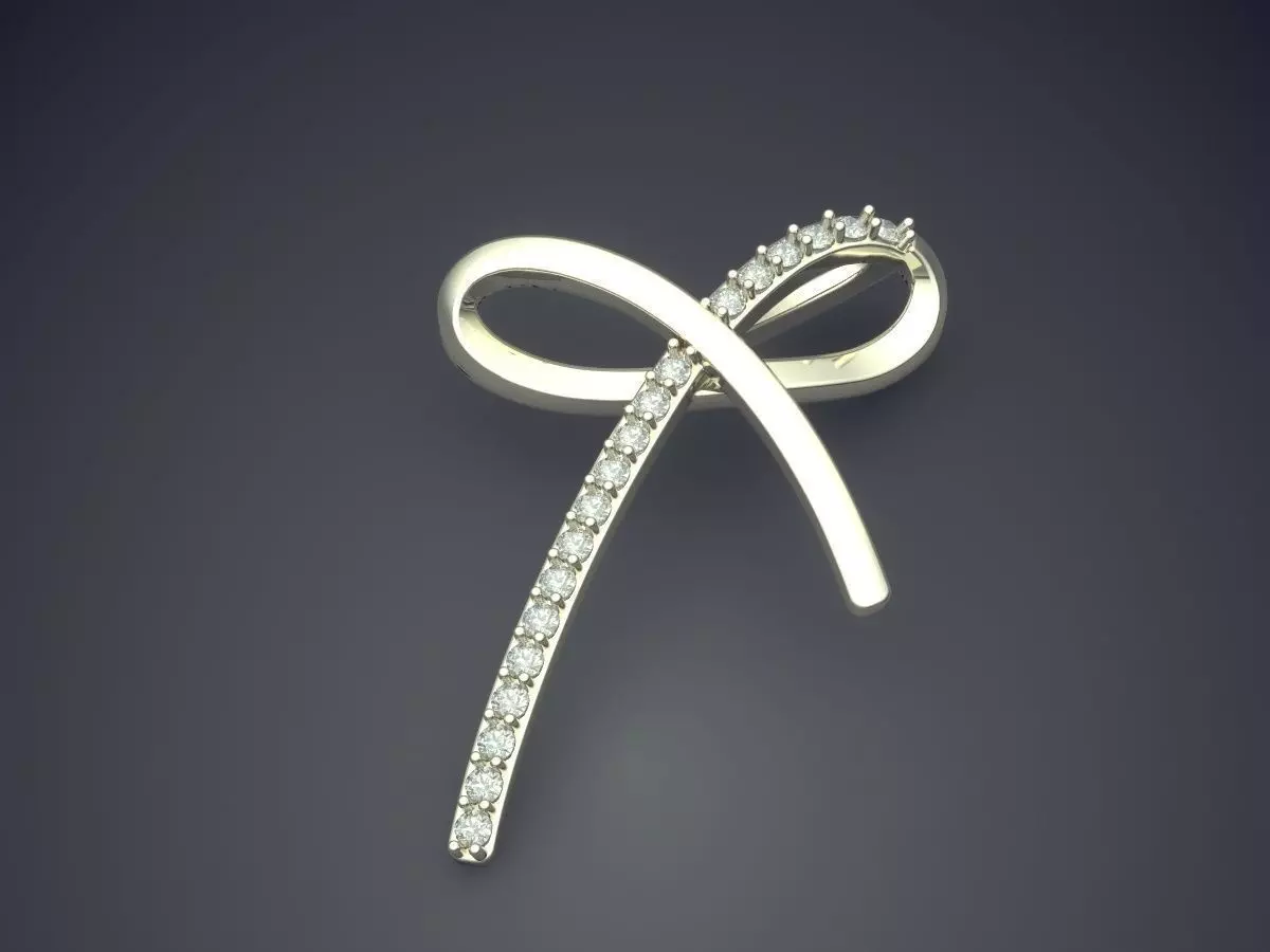 Pendant 2556 3D print model_1