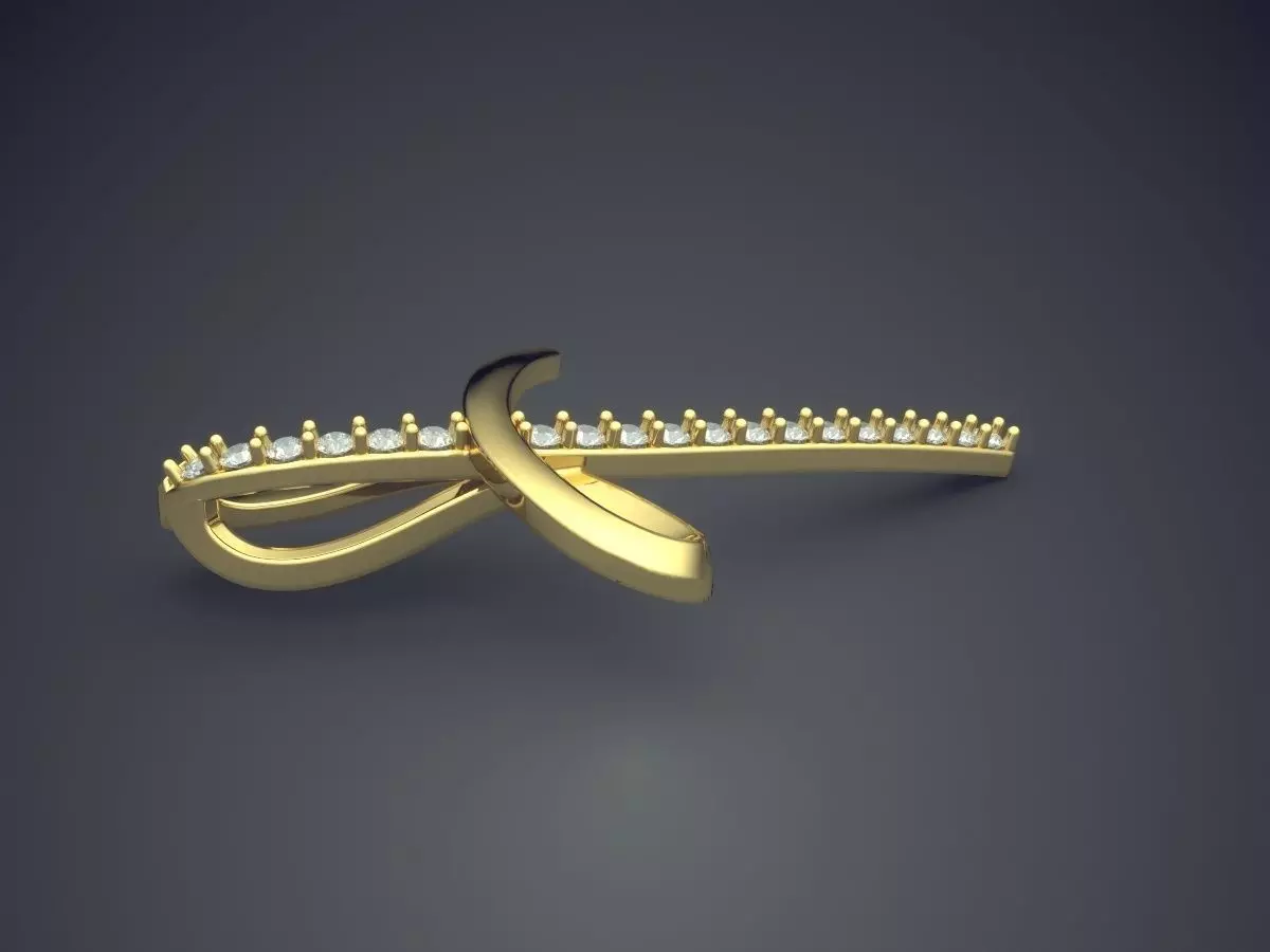 Pendant 2556 3D print model_3