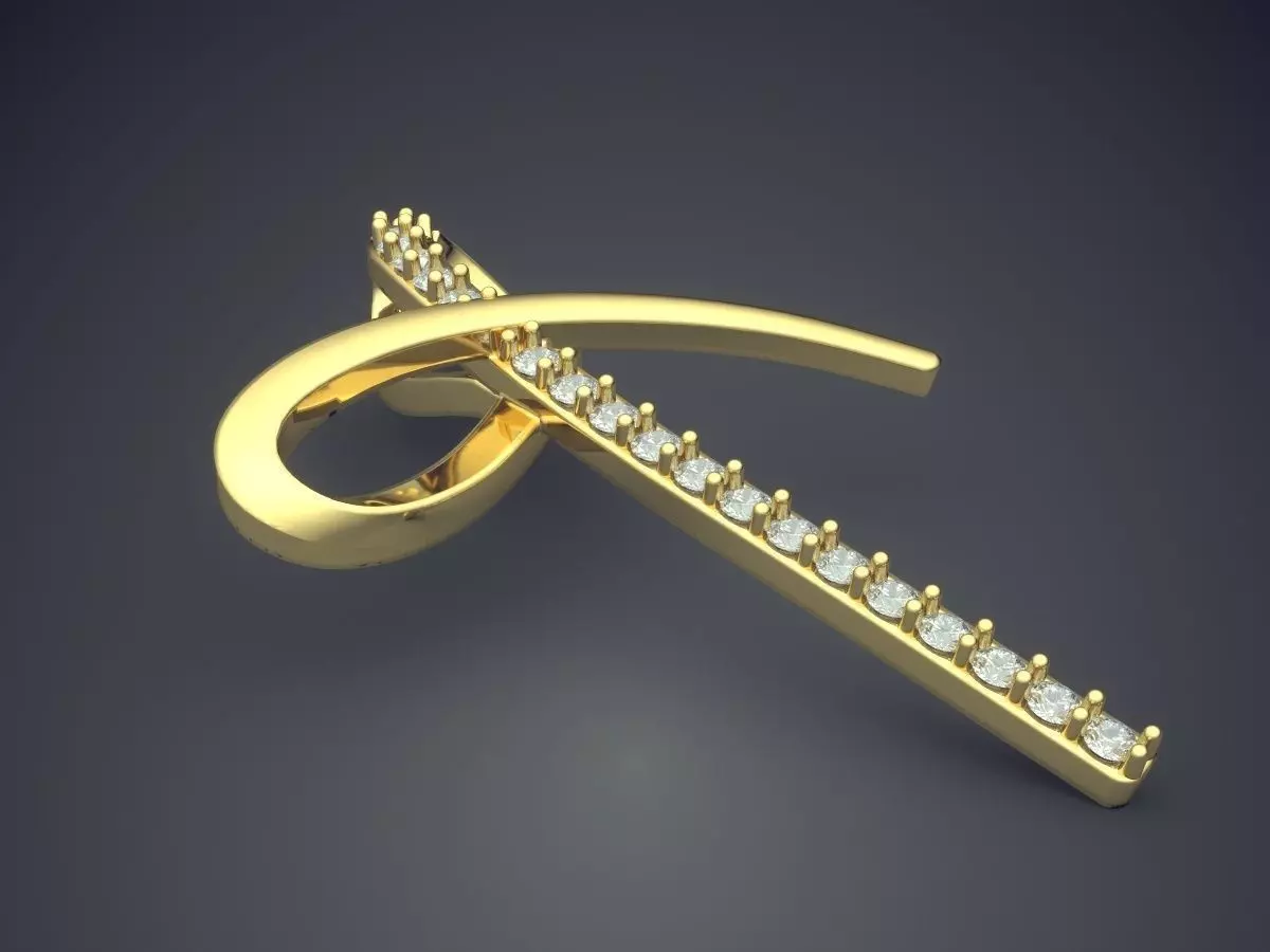 Pendant 2556 3D print model_0