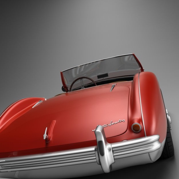 Austin Healey Collection 3D model_11