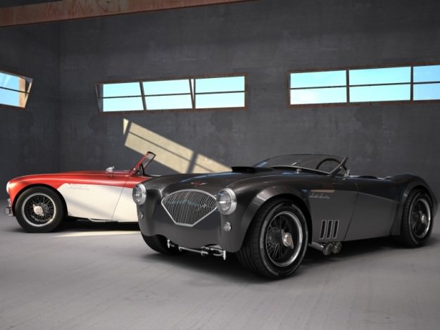 Austin Healey Collection 3D model_24
