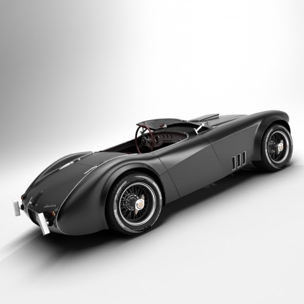 Austin Healey Collection 3D model_44