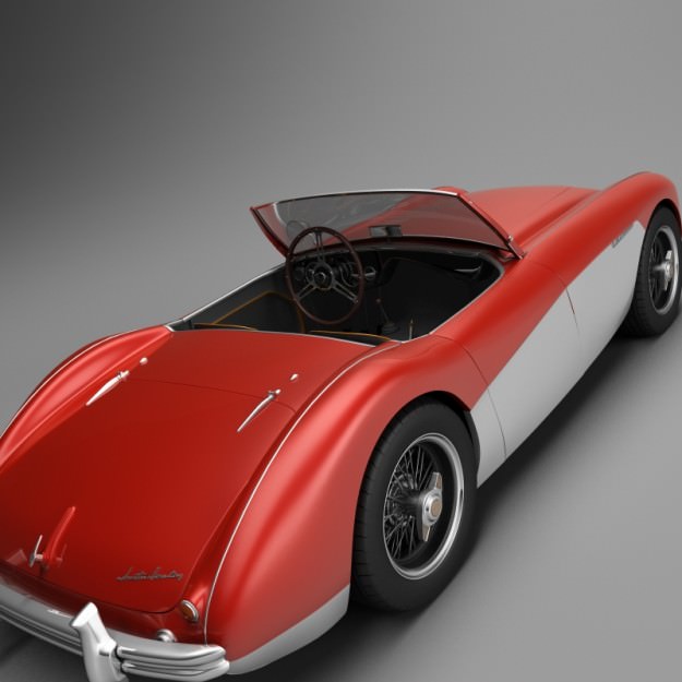 Austin Healey Collection 3D model_17