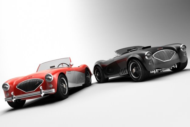 Austin Healey Collection 3D model_6