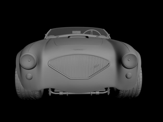 Austin Healey Collection 3D model_30