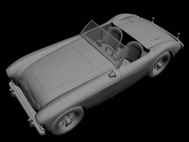 Austin Healey Collection 3D model_22