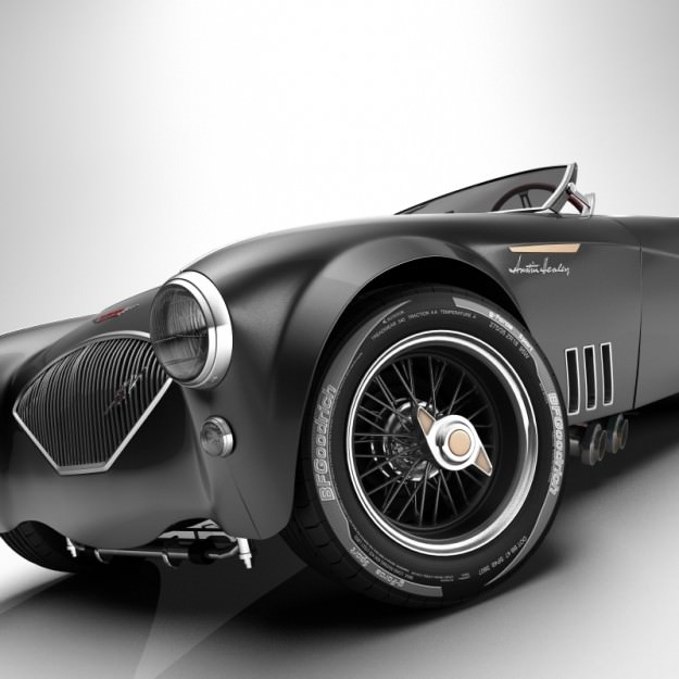 Austin Healey Collection 3D model_32