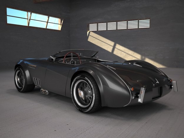 Austin Healey Collection 3D model_8