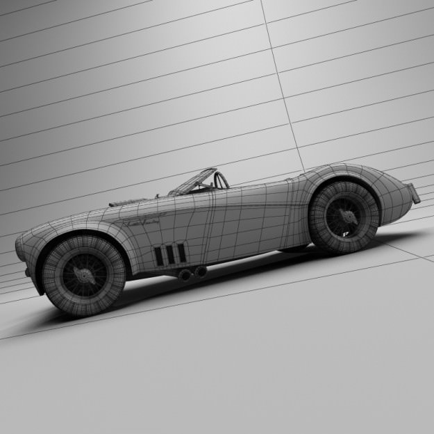 Austin Healey Collection 3D model_42