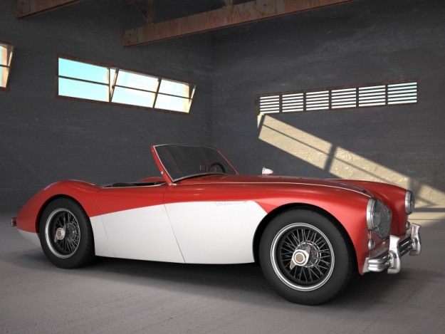 Austin Healey Collection 3D model_31