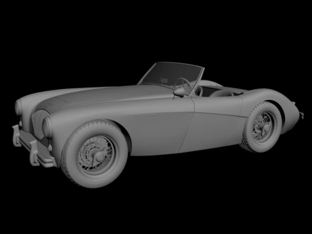 Austin Healey Collection 3D model_18