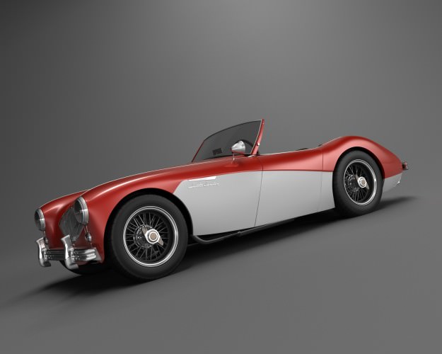 Austin Healey Collection 3D model_43