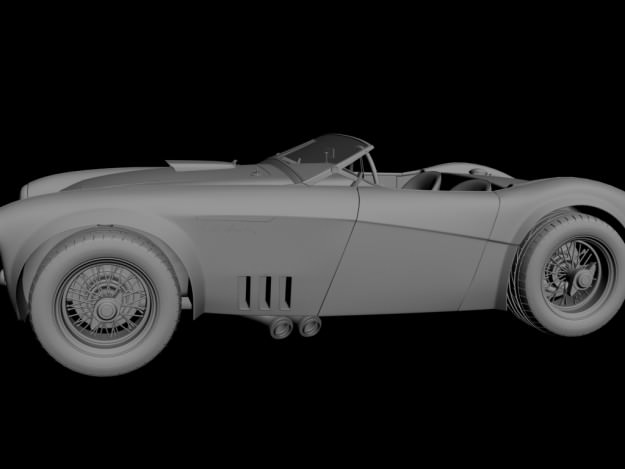 Austin Healey Collection 3D model_19