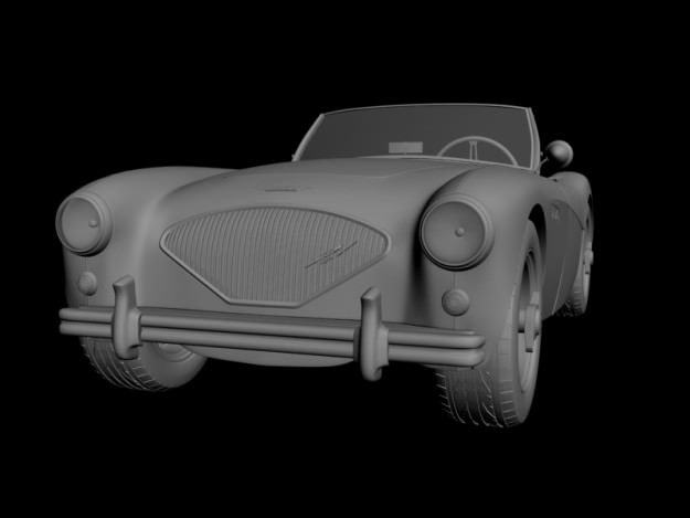 Austin Healey Collection 3D model_15
