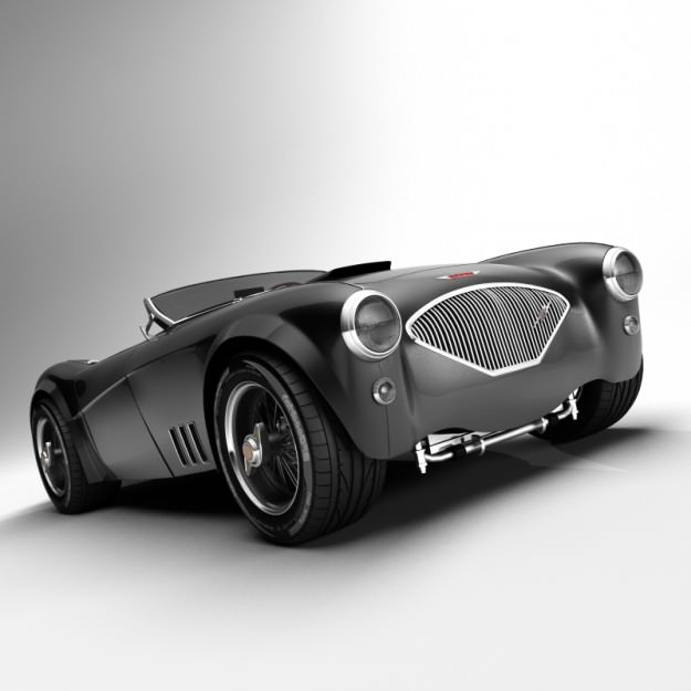 Austin Healey Collection 3D model_21