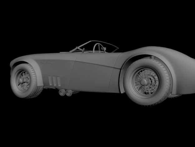 Austin Healey Collection 3D model_23