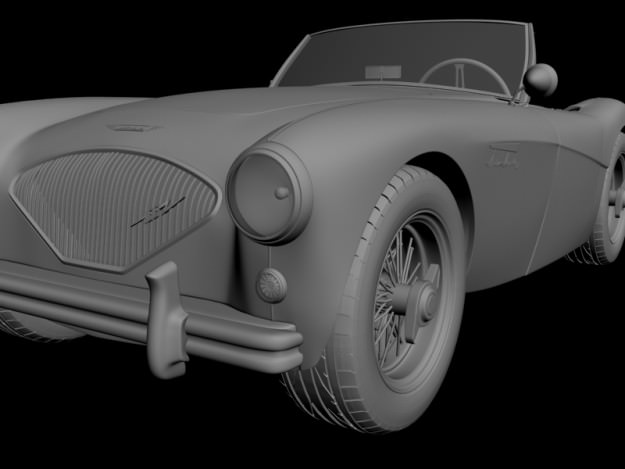 Austin Healey Collection 3D model_12