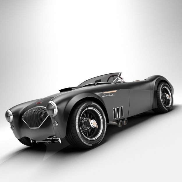 Austin Healey Collection 3D model_28