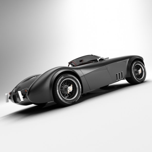 Austin Healey Collection 3D model_40