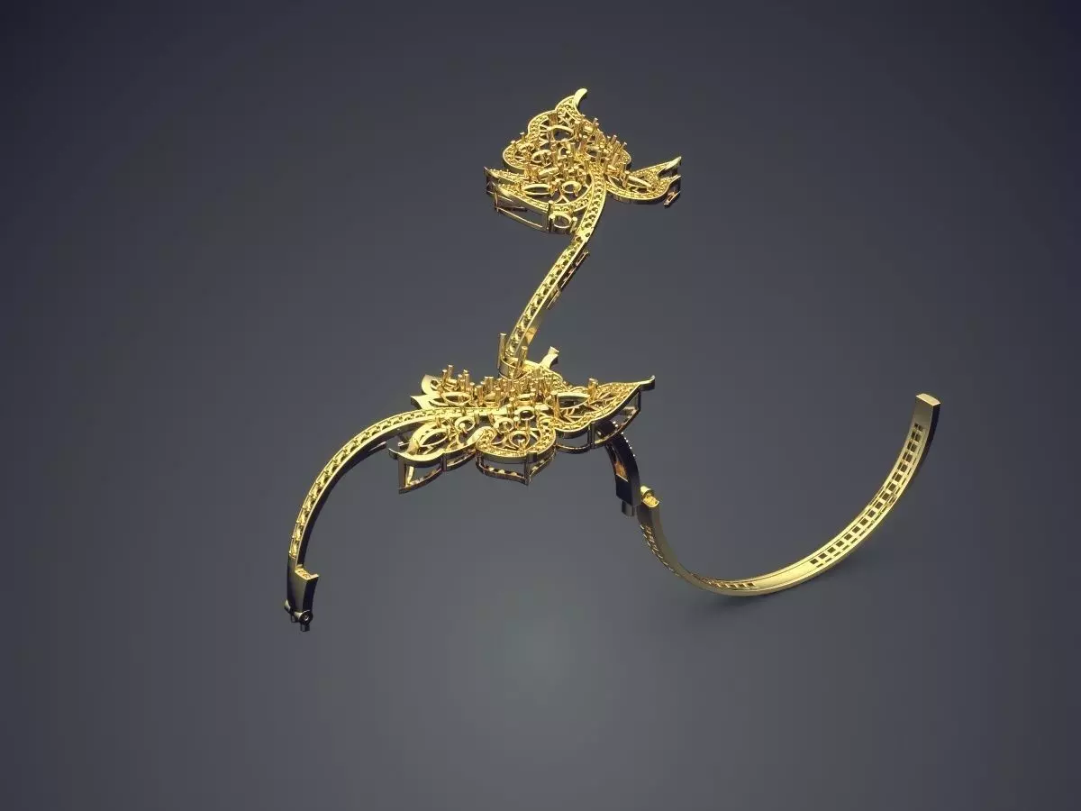 Very Beautiful Detailed Piece of Jewellery 3D print model