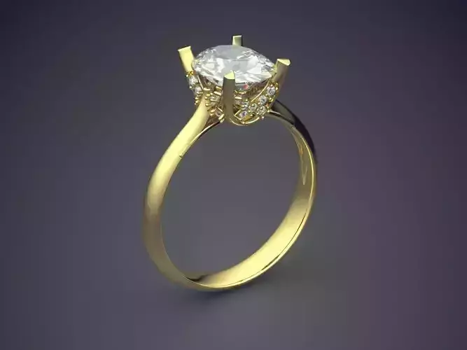 Wedding Ring With Diamond 2509