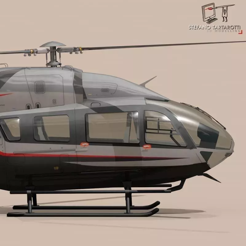 EC145 air executive  3D model_0