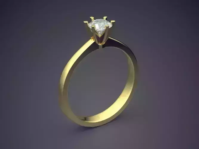 Wedding Ring With Diamond 2507 