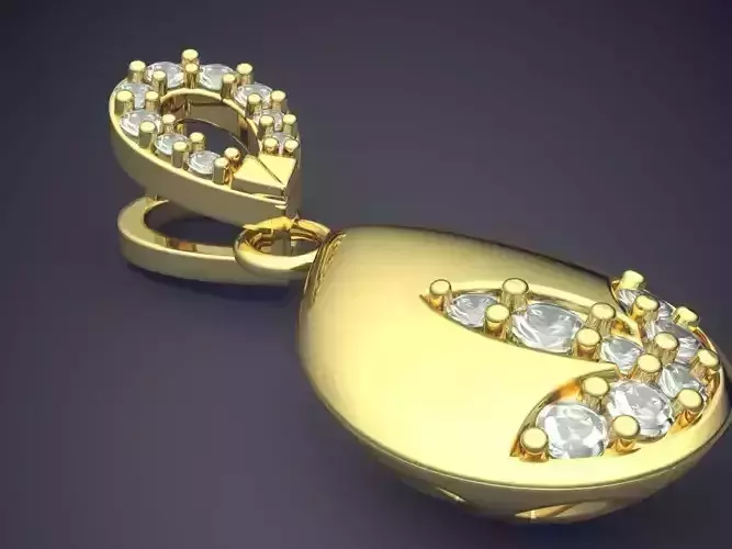 Pendant 2485 3D print model