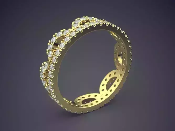 Beautiful Detailed Crown-like Feminine Ring
