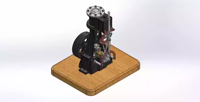 Vertical Steam Engine