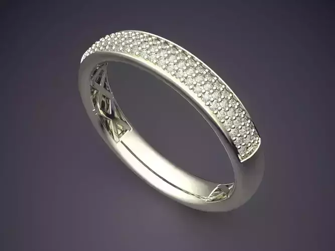 Ring With Tiny Diamonds 2440