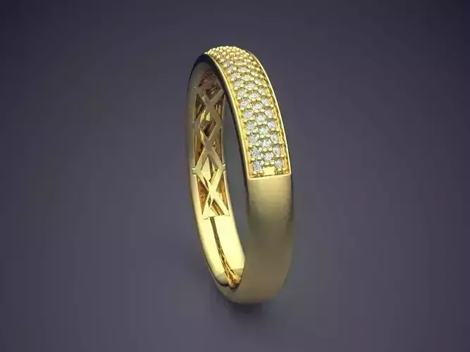 Ring With Tiny Diamonds 2440