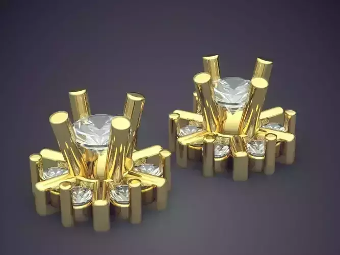 Lovely Elegant Diamond Earrings for Women