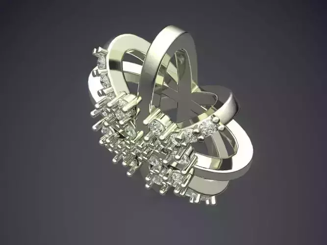 Unique Pendant With Diamonds 2412