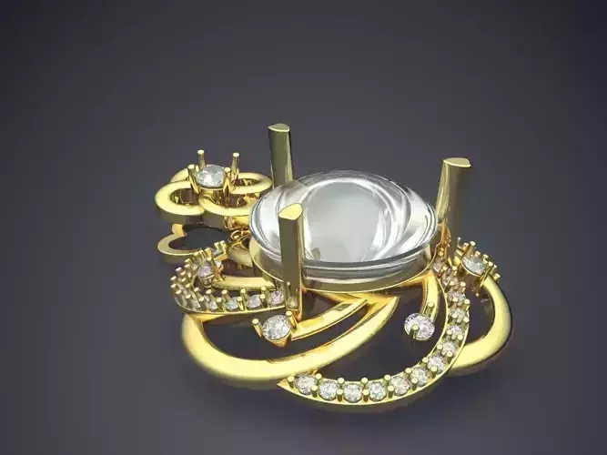 Luxurious Detailed Pearl Pendant