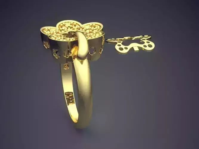 Flower-shaped Ring 2402