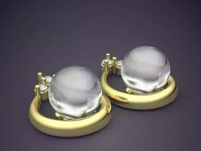 Feminine Elegant Pearl Earrings